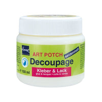 Lak i ljepilo za dekupaž ART POTCH polumat - 150 ml