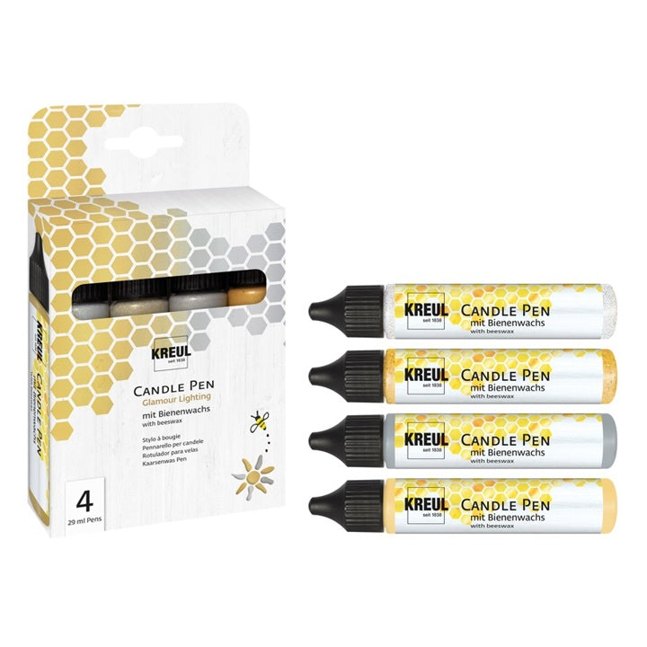 Olovke za svijeće KREUL - set glamour 4 x 29 ml