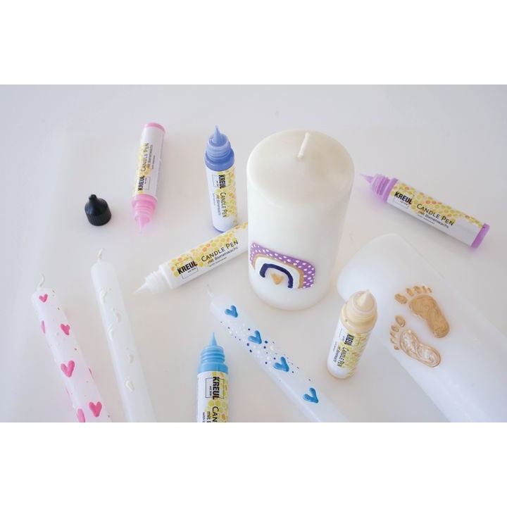 KREUL Set od 6 svijeća u olovkama, 25 ml Hello Baby