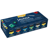 Set glitter boja za svjetli i tamni tekstil JAVANA KREUL - Basic Colors - 6 kom