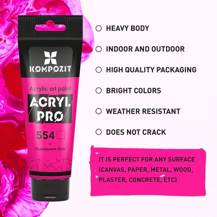 ACRYL PRO CREATIVE set akrilnih boja