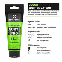 ACRYL PRO CREATIVE set akrilnih boja