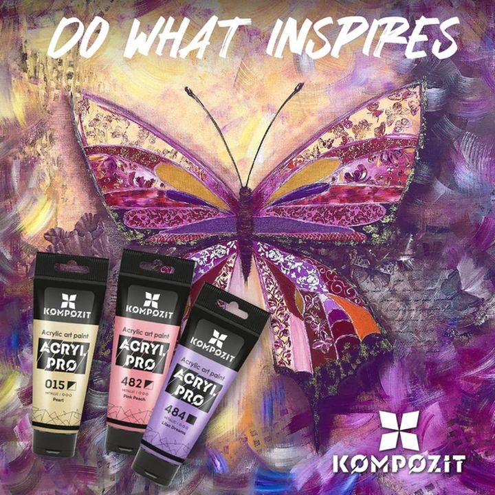 ACRYL PRO METALIC Set akrilnih boja