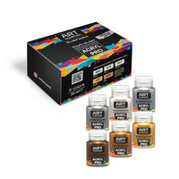ACRYL PRO set metalnih akrilnih boja