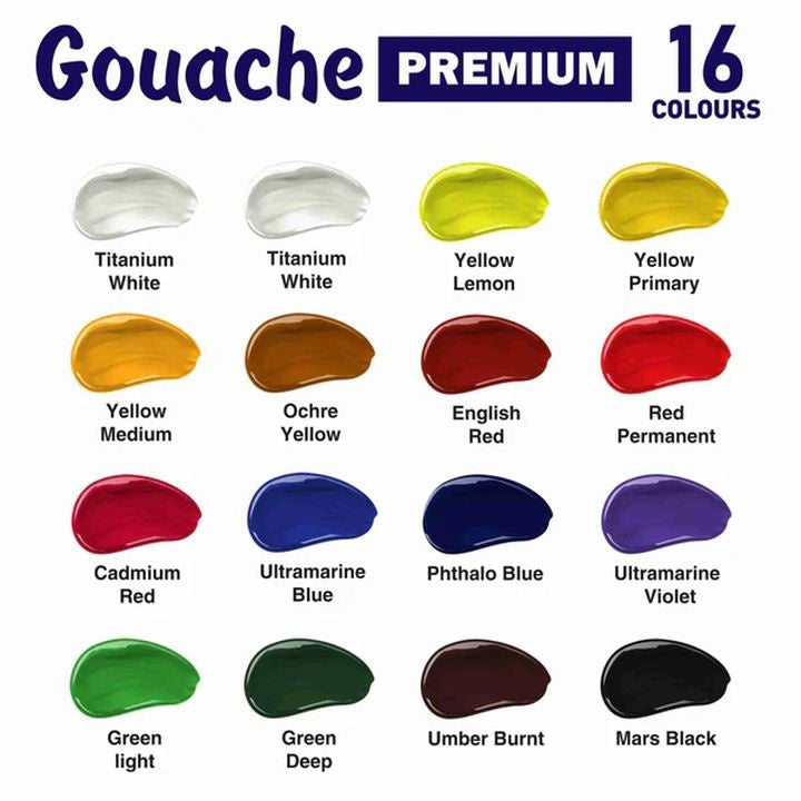 Premium ART Composite Gouache set boja
