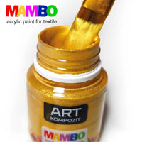 MAMBO set metalnih boja za tekstil i kožu