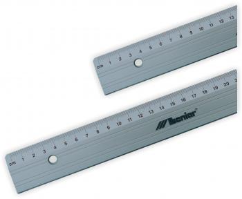 Aluminijsko ravnalo sa čeličnim uloškom LENIAR - 100 cm