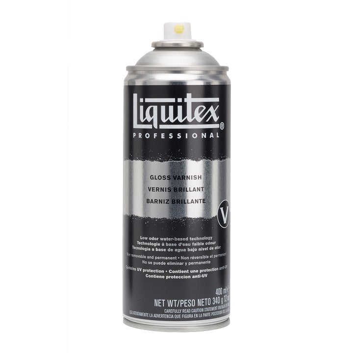 Završni lak u spreju sjajni Liquitex 400 ml