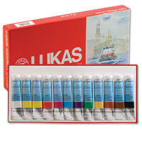 Akvarele LUKAS STUDIO 12x10ml - set u kartonskoj kutiji