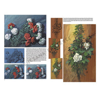 Leonardo Collection 21 Flowers Knjiga za crtanje