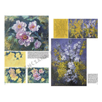 Leonardo Collection 21 Flowers Knjiga za crtanje