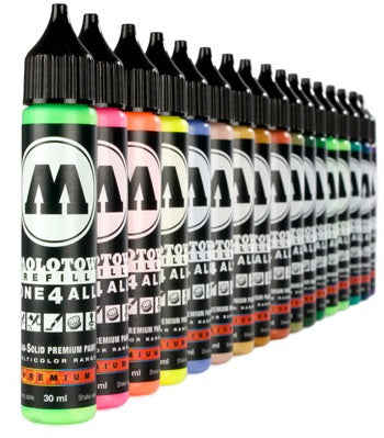 MOLOTOW rezervno punjenje ONE4ALL - 30 ml | različite boje
