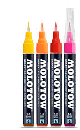 Markeri MOLOTOW™ GRAFX Aqua Ink Pump Softliner | različite boje