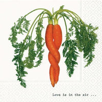 Salvete za dekupaž Intertwined Carrot - 1 kom