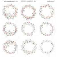 Dvostrani papir za scrapbooking 30.5 x 30.5 cm - Paradise Apple Tree 06