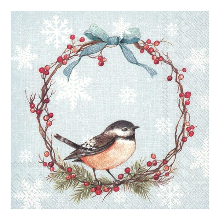 Eko salvete za dekupaž Chickadee - 1 kom