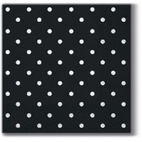 Salvete za dekupaž Coctail Brown Dots - 1 komad