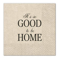 Salveta za dekupaž Good to be Home - 1 komad