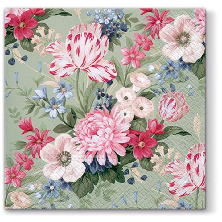 Aromatizirana salveta za dekupaž Calm Flowers - 1 kom
