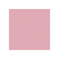 Decoupage salvete - White Dots on Pink - 1 kom