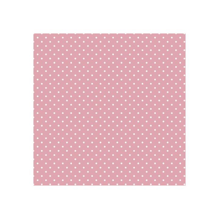Decoupage salvete - White Dots on Pink - 1 kom