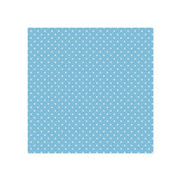 Decoupage salvete - White Dots on Blue - 1kom