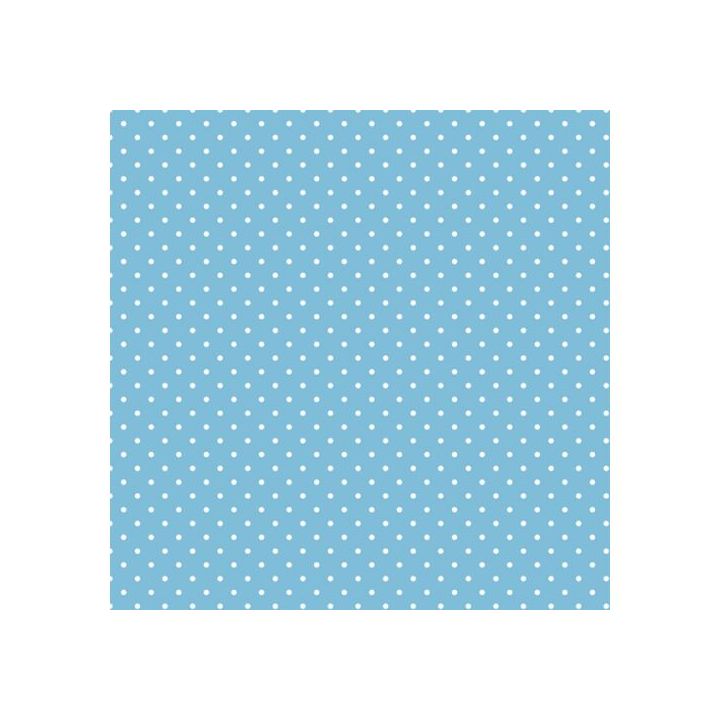 Decoupage salvete - White Dots on Blue - 1kom