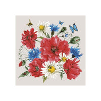 Decoupage salvete - Mix of Wild Flowers - 1kom