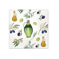 Decoupage salvete - Olives Time - 1kom