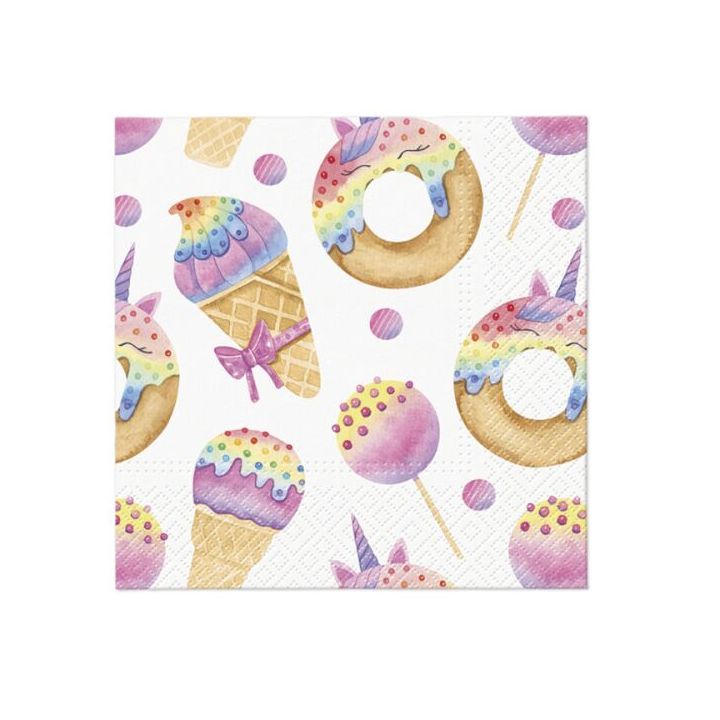 Decoupage salvete - Magic sweets - 1kom