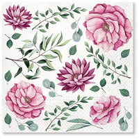 Salvete za dekupaž Blooming Dhalia - 1 komad