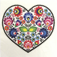 Salvete za DEKUPAŽ - Heart - 1 kom