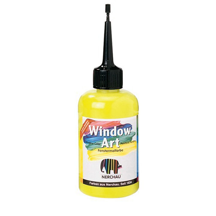 Boje za staklo Window Art 80ml – limun žuta