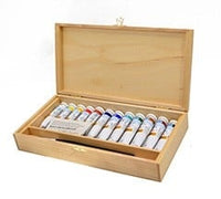 Ladoga set umjetničkih uljanih boja u drvenoj kutiji / 12x18ml