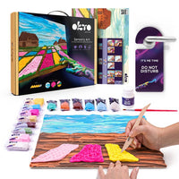 OKTO Kreativni 3D set Cvjetne gredice u Nizozemskoj 30 x 40 cm