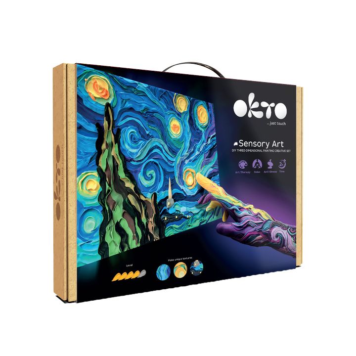 OKTO Kreativni 3D set Zvjezdano nebo 30 x 40 cm