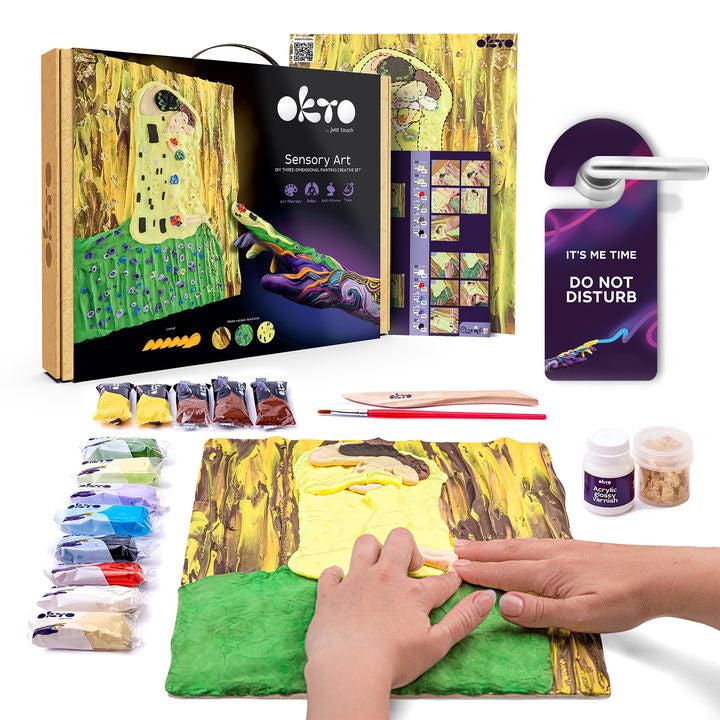 OKTO Kreativni 3D set Poljubac 30 x 40 cm