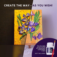 OKTO kreativni 3D set Iris 30 x 40 cm