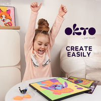 OKTO slika sa samostvrdnjavajućom masom 30 x 30 cm Hare