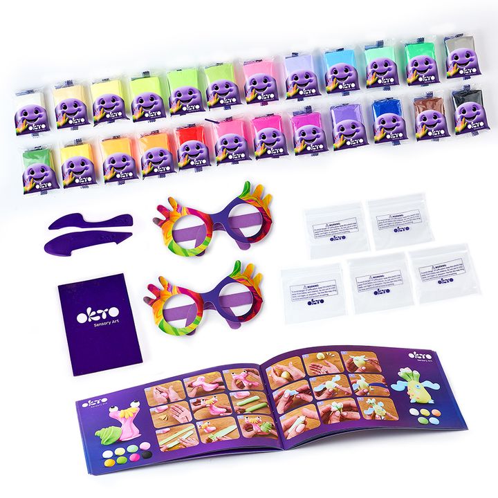 OKTO kreativni samostvrdnjavajući set 24 nijanse