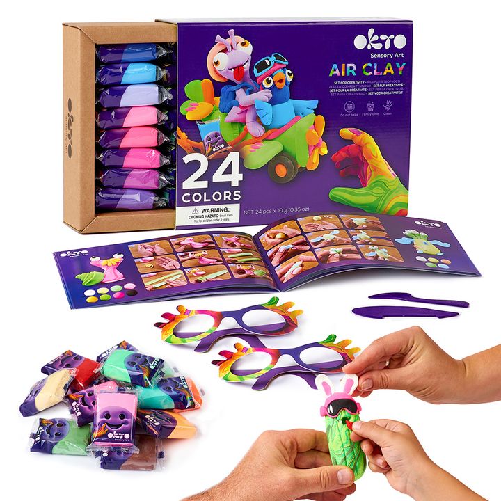 OKTO kreativni samostvrdnjavajući set 24 nijanse
