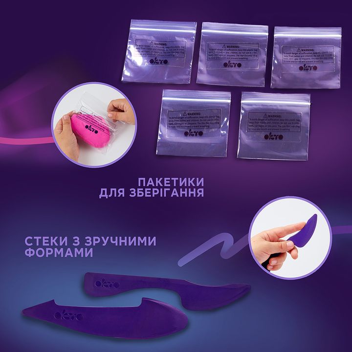 OKTO kreativni samostvrdnjavajući set 24 nijanse