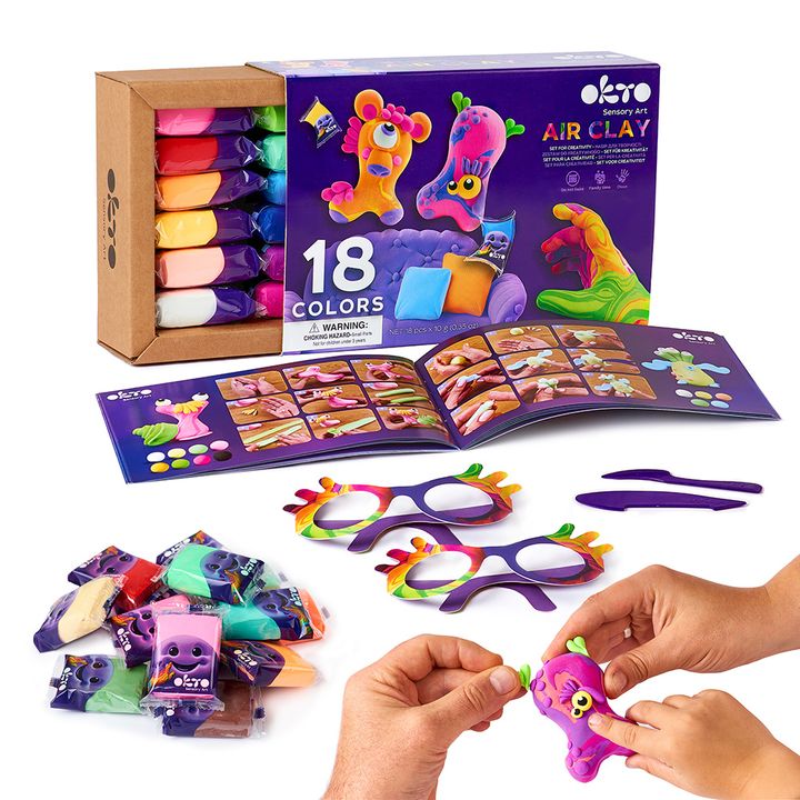 OKTO kreativni set samostvrdnjavajućih 18 nijansi