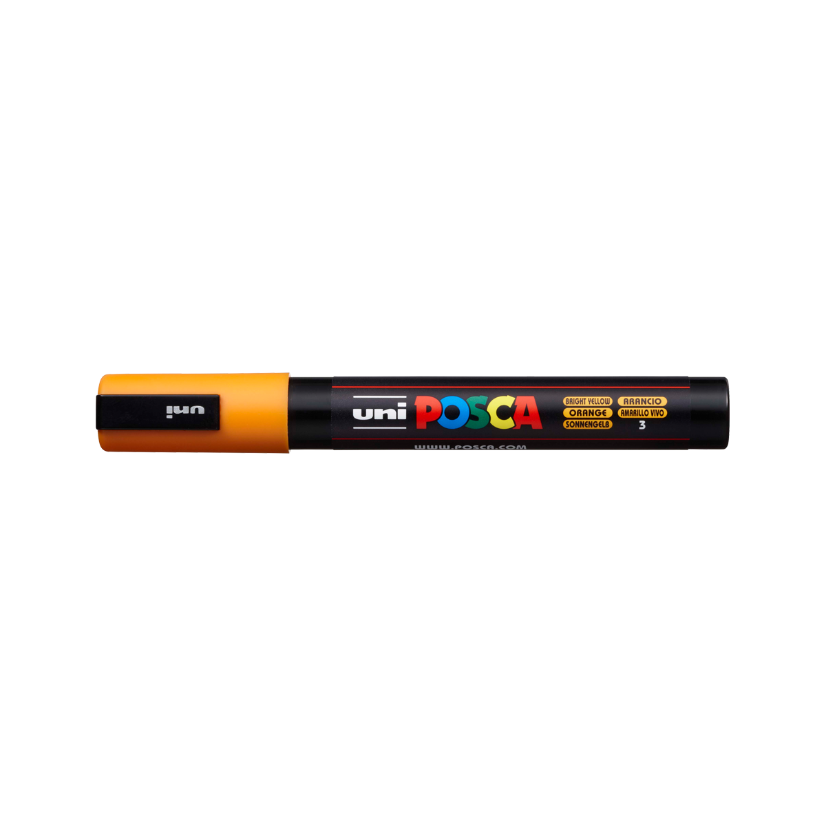 Posca marker PC-5M, 1,8 - 2,5 mm, jarko žuta (3)