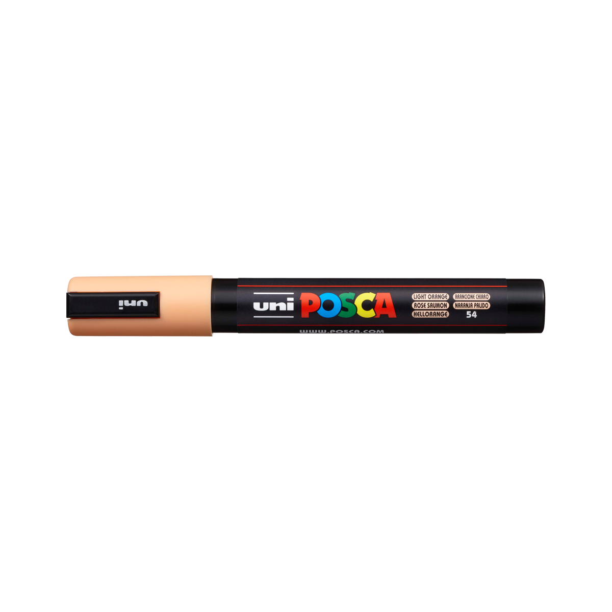 Posca akrilni marker PC-5M, 1,8 - 2,5 mm, svijetlonarančasta (54)