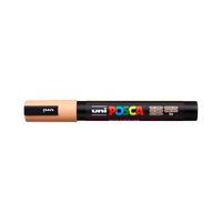 Posca akrilni marker PC-5M, 1,8 - 2,5 mm, svijetlonarančasta (54)