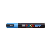 Akrilni marker Posca PC-5M, 1,8 – 2,5 mm, nebesko plava (48)