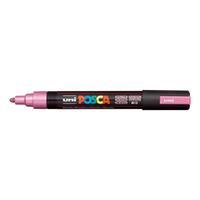 Posca marker PC-5M, 1,8 – 2,5 mm, metalik ružičasta (M13)