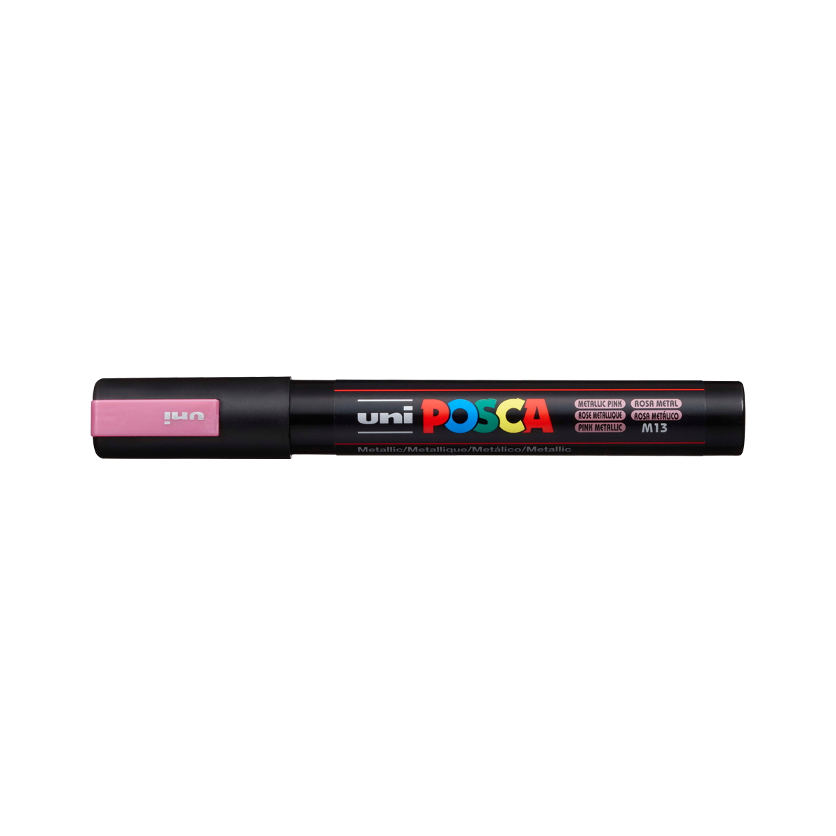 Posca marker PC-5M, 1,8 – 2,5 mm, metalik ružičasta (M13)