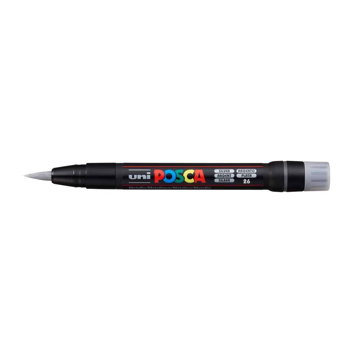 Posca marker PCF-350, 8 mm – srebrna (26